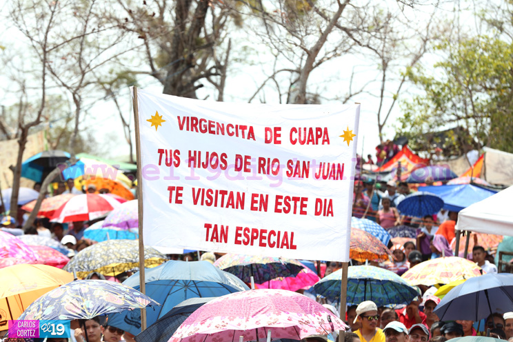 36 aniversario de las apariciones de la Virgen María en Cuapa