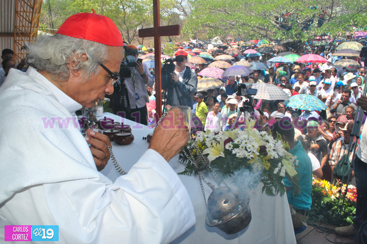 36 aniversario de las apariciones de la Virgen María en Cuapa