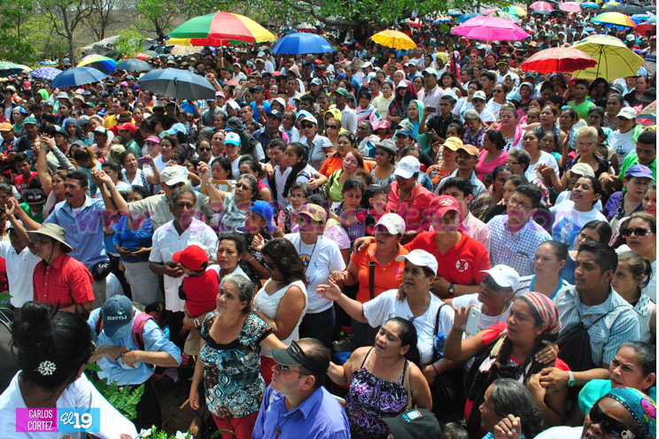 36 aniversario de las apariciones de la Virgen María en Cuapa