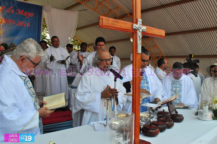 36 aniversario de las apariciones de la Virgen María en Cuapa