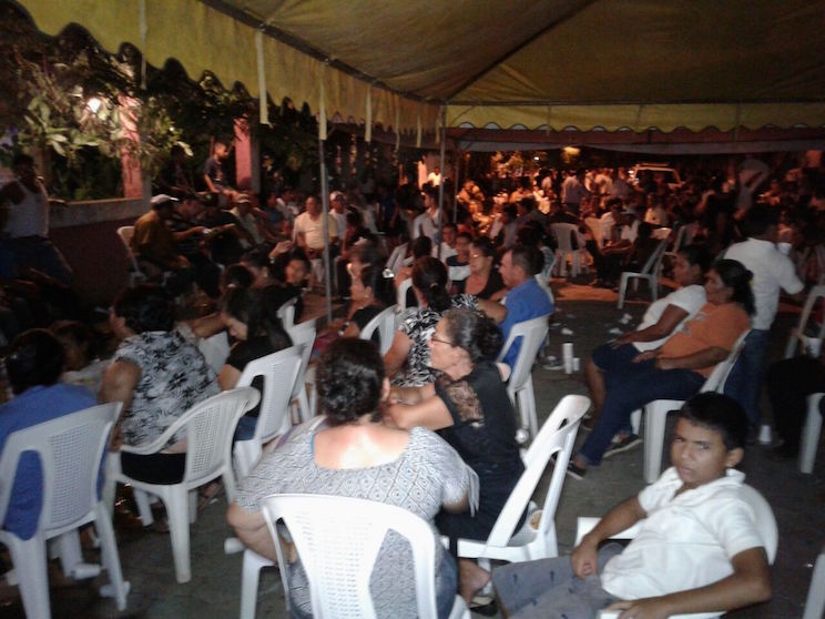Familia Sandinista acompaña vela de la compañera Esmilda Bravo, alcaldesa de San Lorenzo