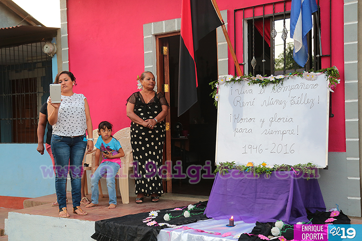 Funerales compa&ntilde;ero Ren&eacute; N&uacute;&ntilde;ez