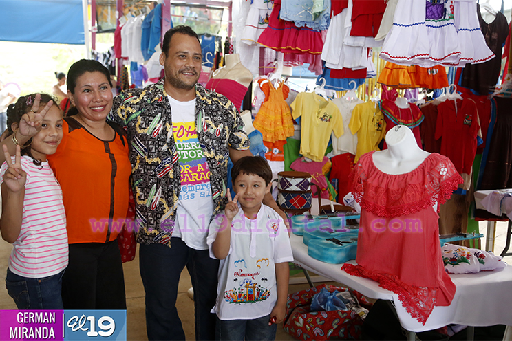 Familias de Tipitapa y Ticuantepe celebran ferias de la salud y la alegría en Buena Esperanza