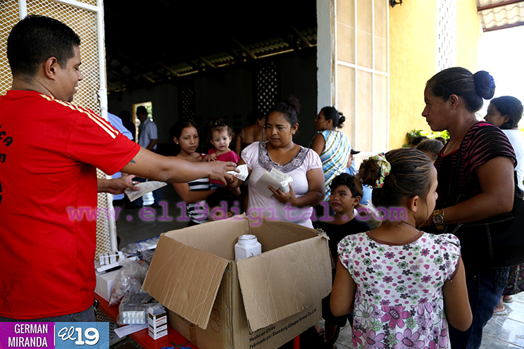 Familias de Tipitapa y Ticuantepe celebran ferias de la salud y la alegría en Buena Esperanza