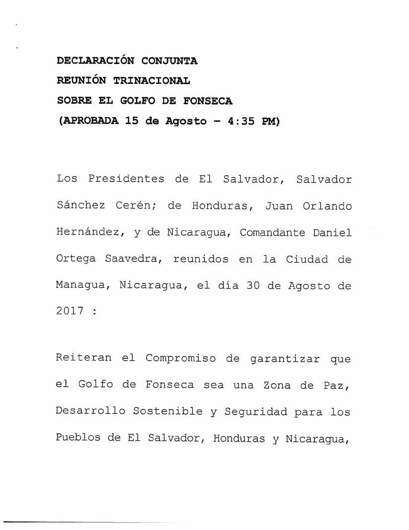 declaracion
