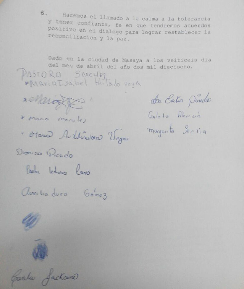 pronunciamiento
