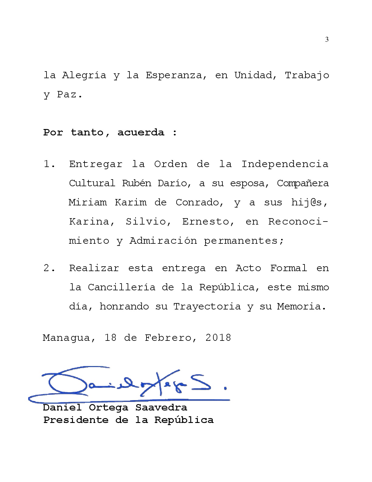 acuerdo