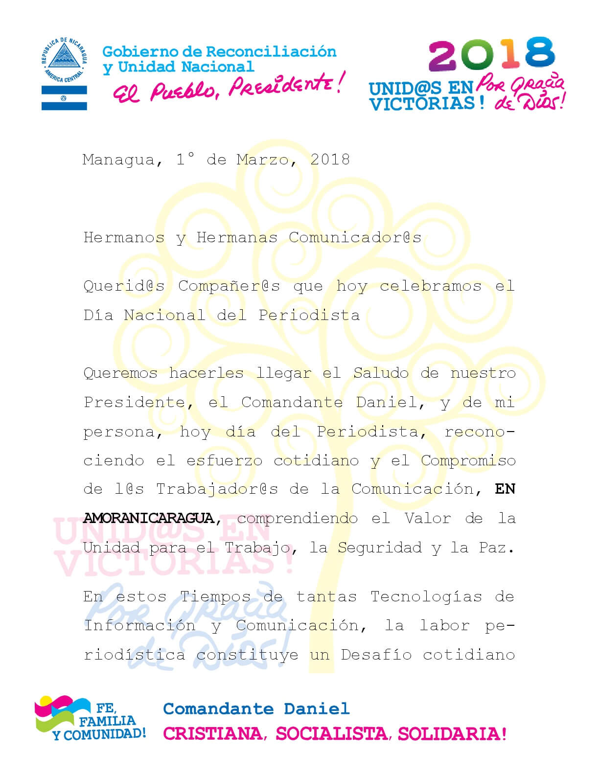 MENSAJE