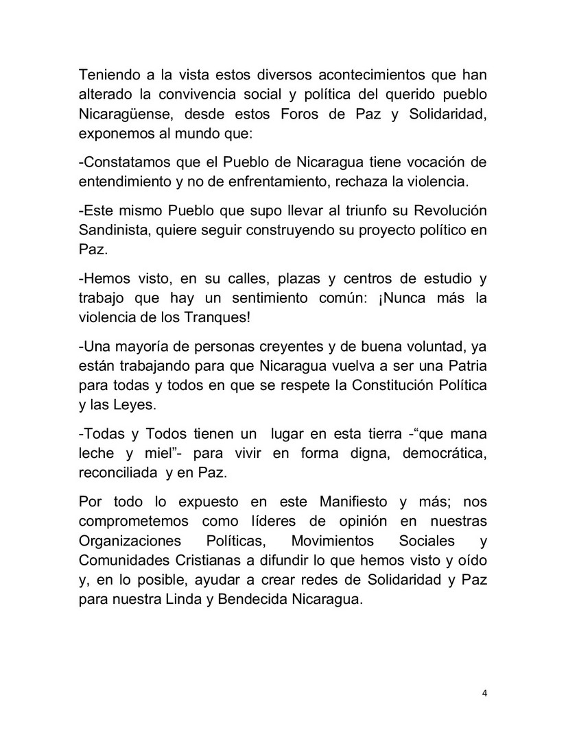 manifiesto