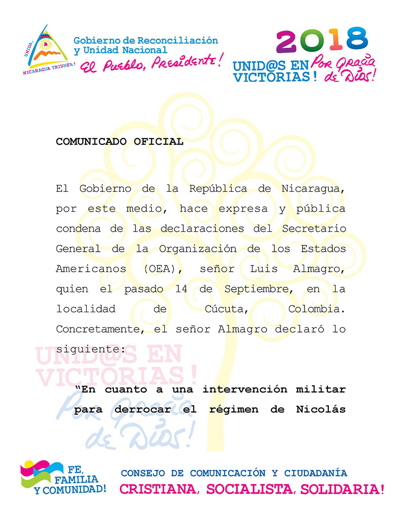 comunicado