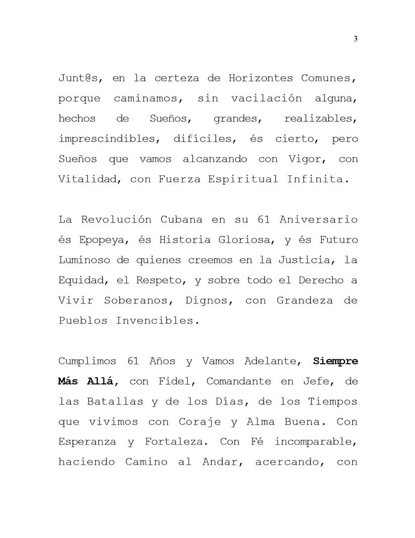 mensaje-nicaragua-cuba-revolucion-cubana