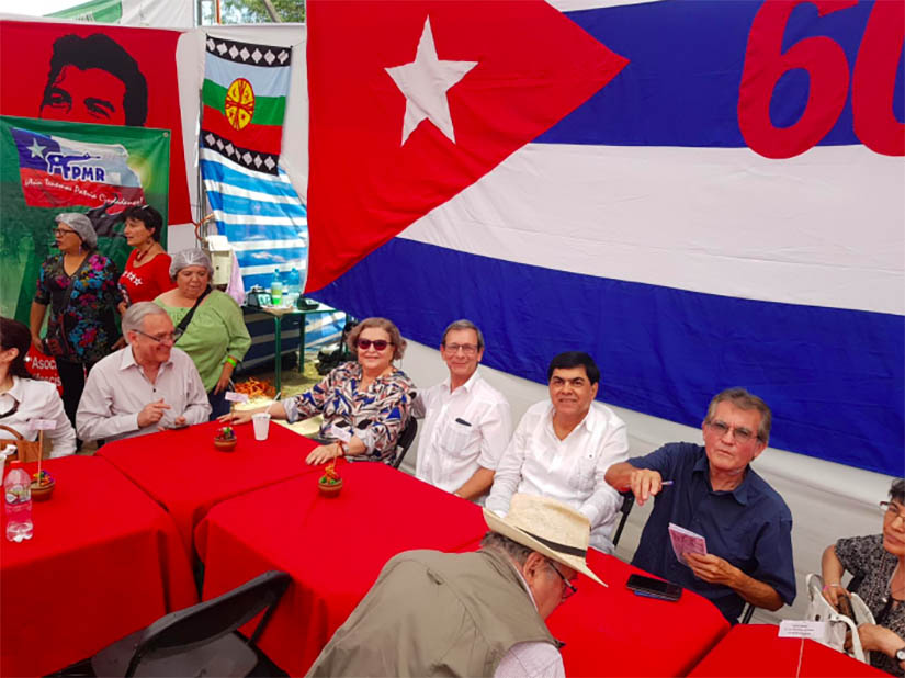 Embajadora María Luisa Robleto Aguilar y el Diputado José Figueroa Aguilar,participaron en el Acto Inaugural de la Fiesta de los Abrazos 2019