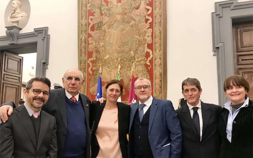 Embajada de Nicaragua en Italia participa en ceremonia de saludo al cuerpo diplom&aacute;tico de la Alcald&iacute;a de Roma 