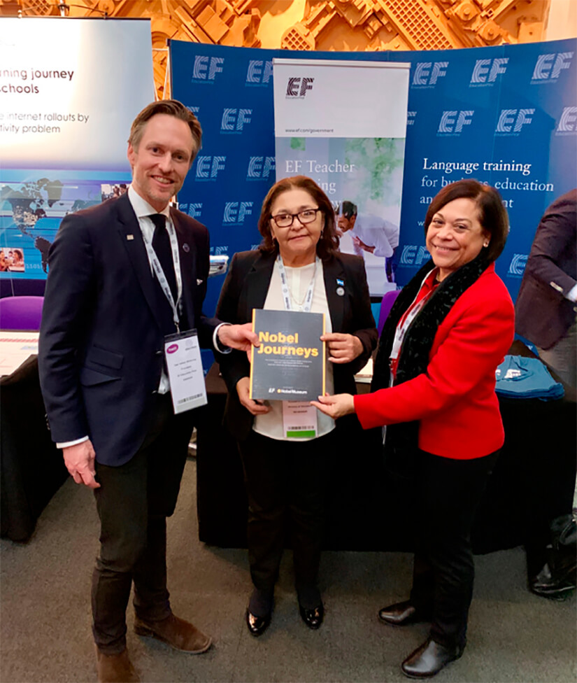 Nicaragua destaca en el Foro Mundial de Educación en Londres