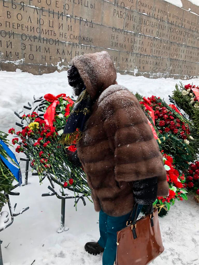 embajadora de Nicaragua en Rusia, compañera Alba Azucena Torres, participó en los actos conmemorativos de fin de sitio en Leningrado