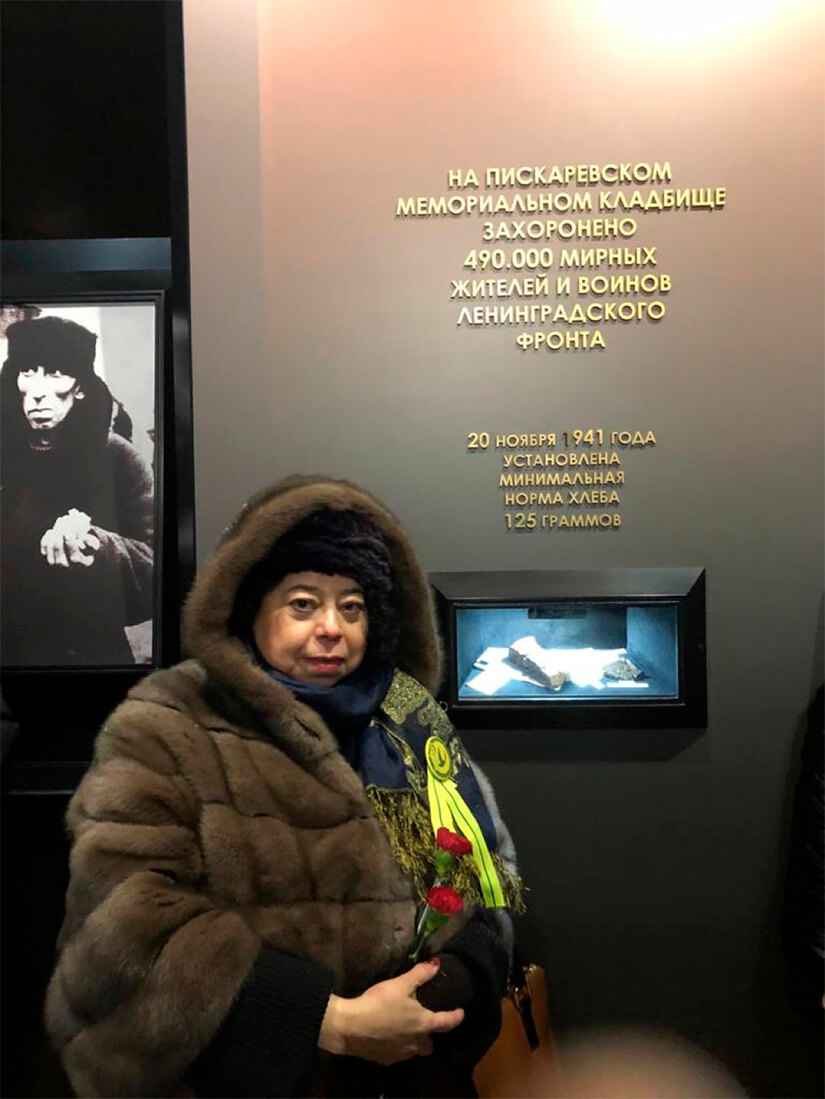 embajadora de Nicaragua en Rusia, compañera Alba Azucena Torres, participó en los actos conmemorativos de fin de sitio en Leningrado