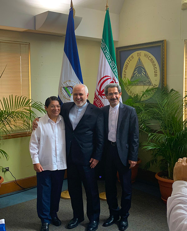 javad-zarif-reunion-delegacion-gobierno-nicaragua