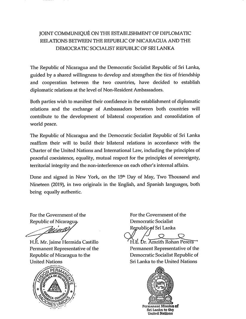 relaciones-diplomaticas-nicaragua-sri-lanka