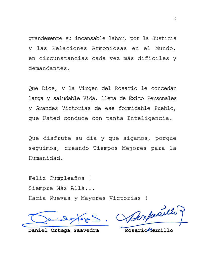 mensaje-daniel-ortega-rosario-murillo-a-vladimir-putin