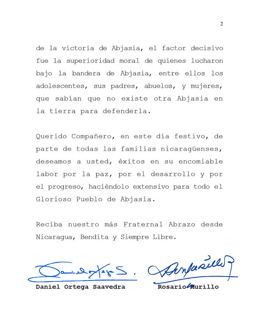 mensaje-nicaragua-independencia-abjasia