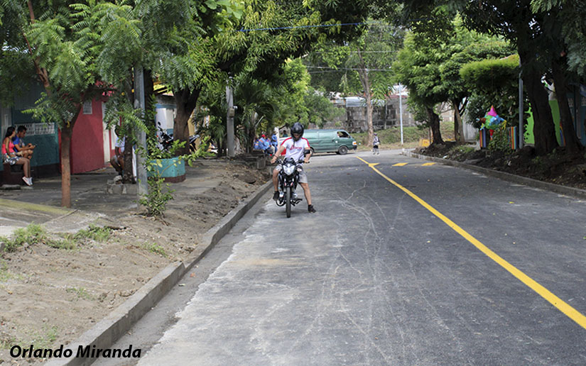 Alcaldía de Managua inaugura nuevas calles en la Villa Miguel Gutiérrez ...