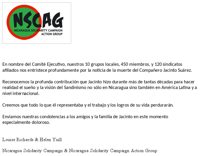 condolencias
