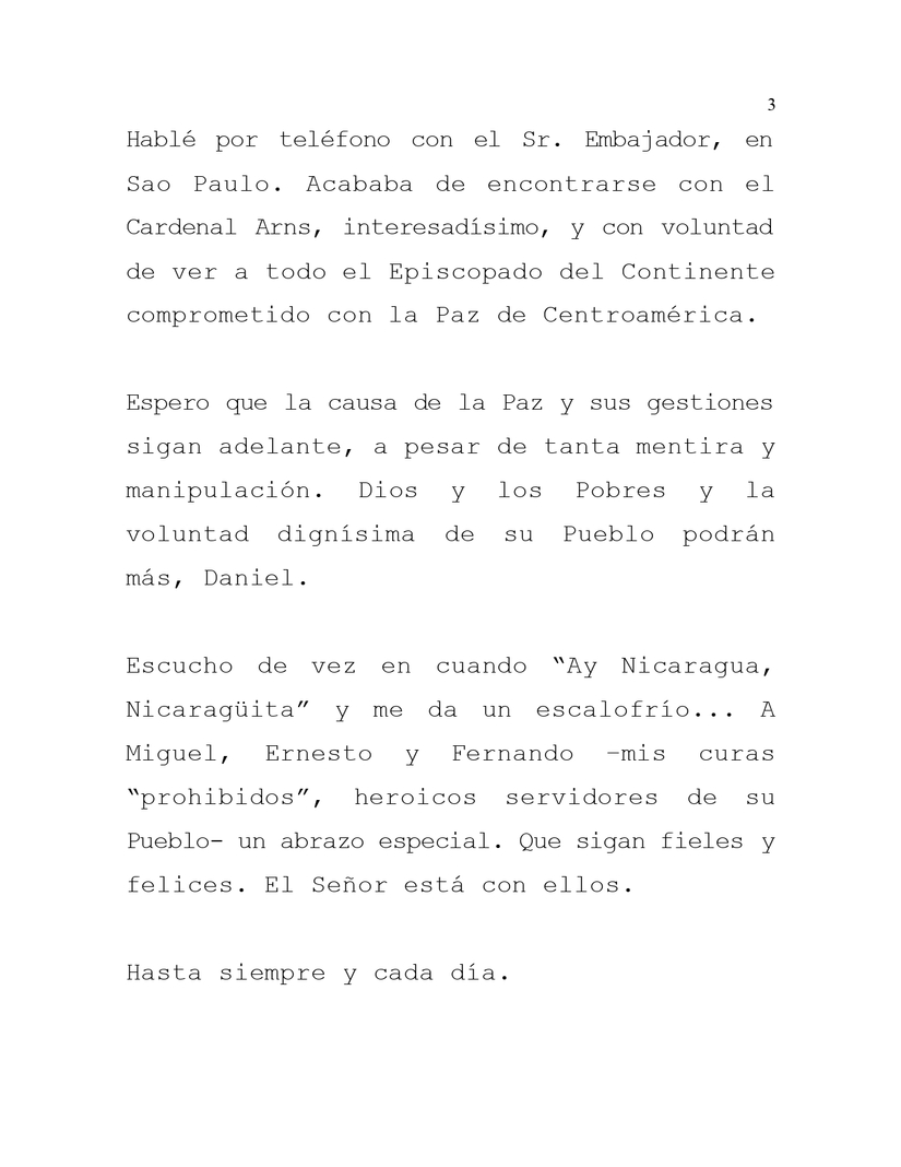 mensaje