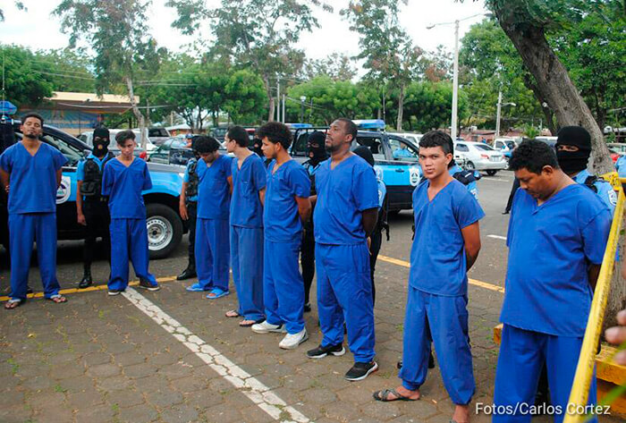 policia-nacional-captura-delincuentes-managua