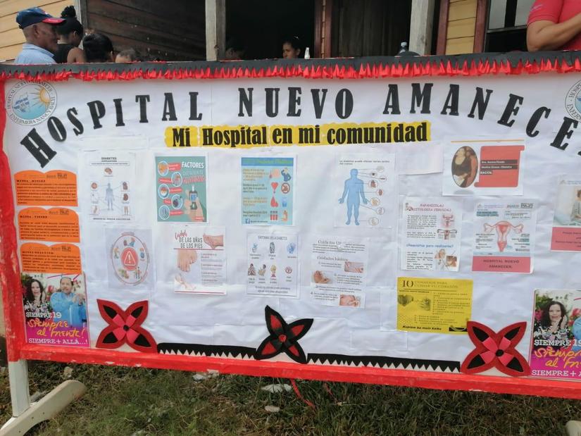 Realizan feria de salud Mi hospital en mi comunidad en Bilwi