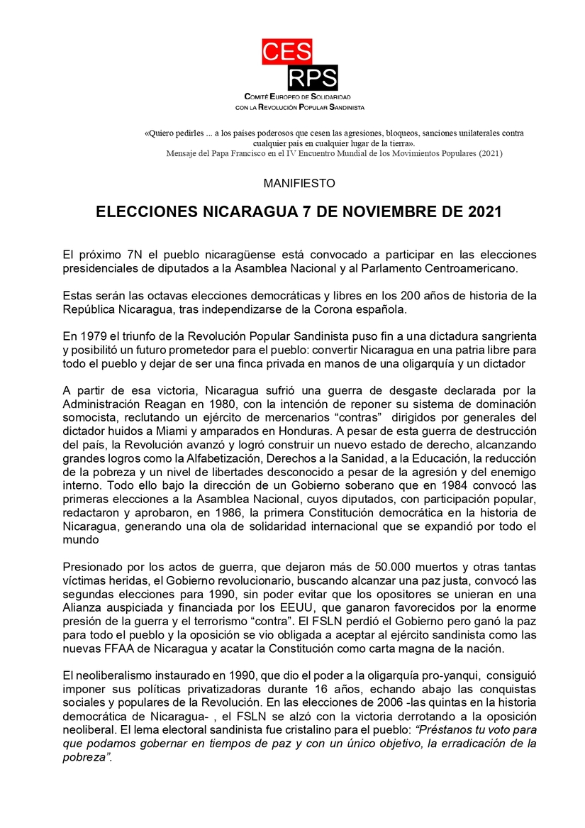 manifiesto