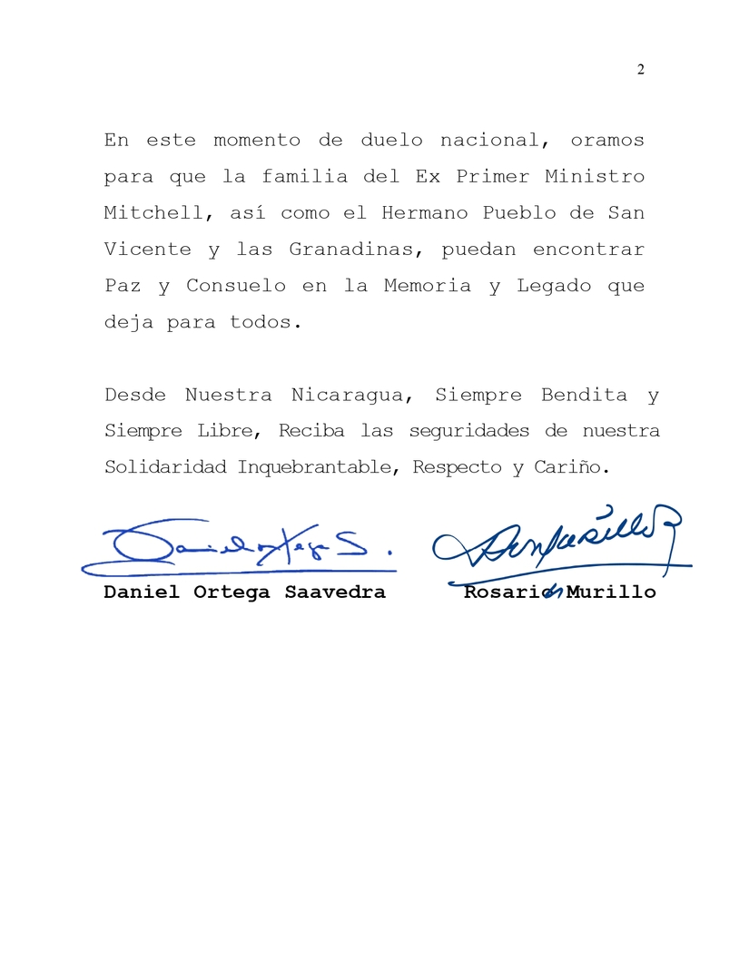 condolencias