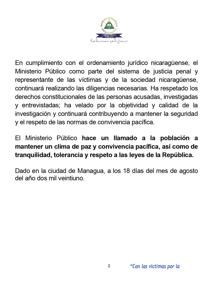 comunicado