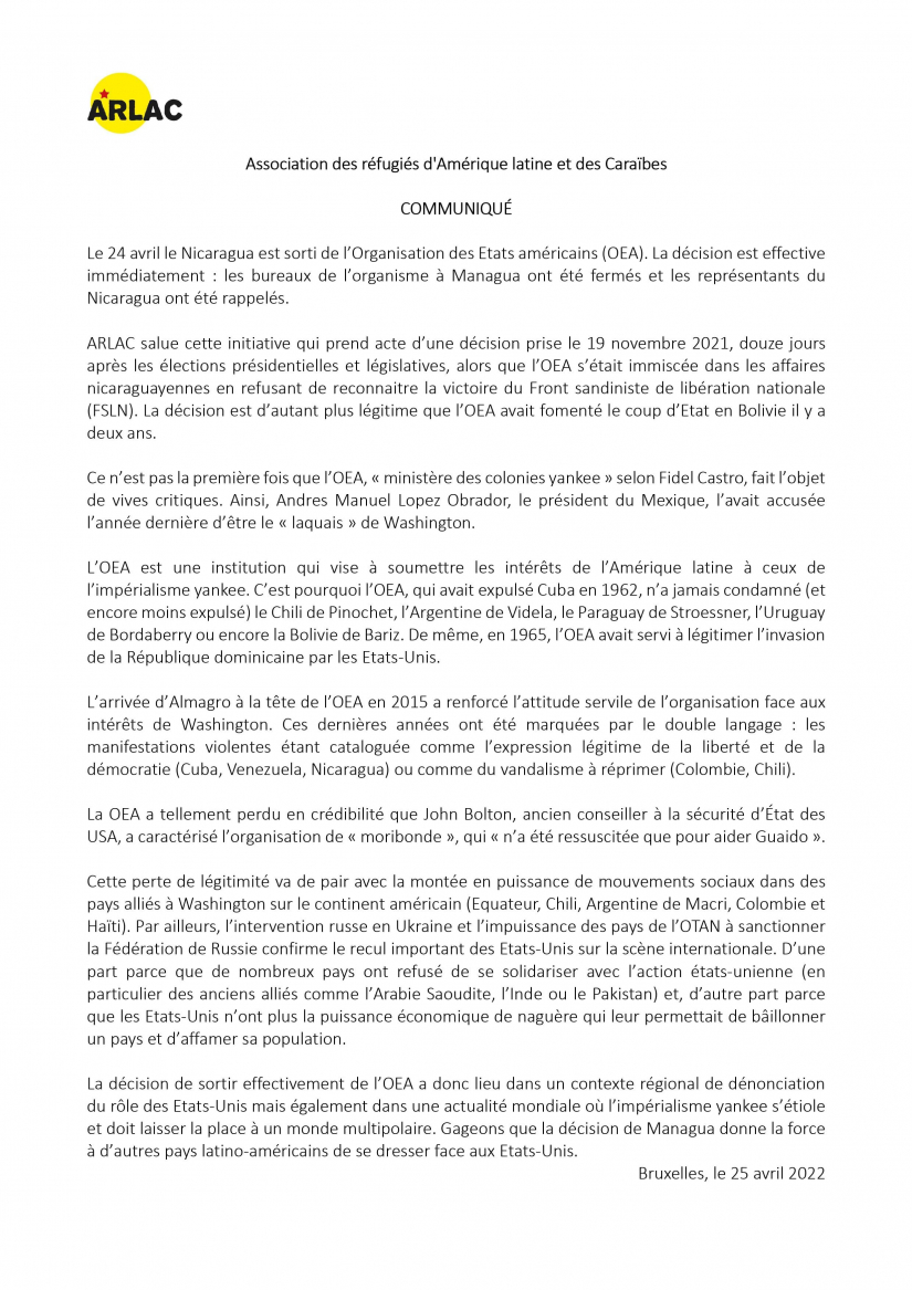 comunicado