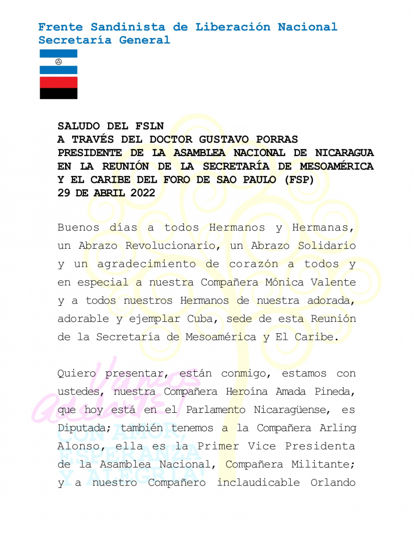 saludo