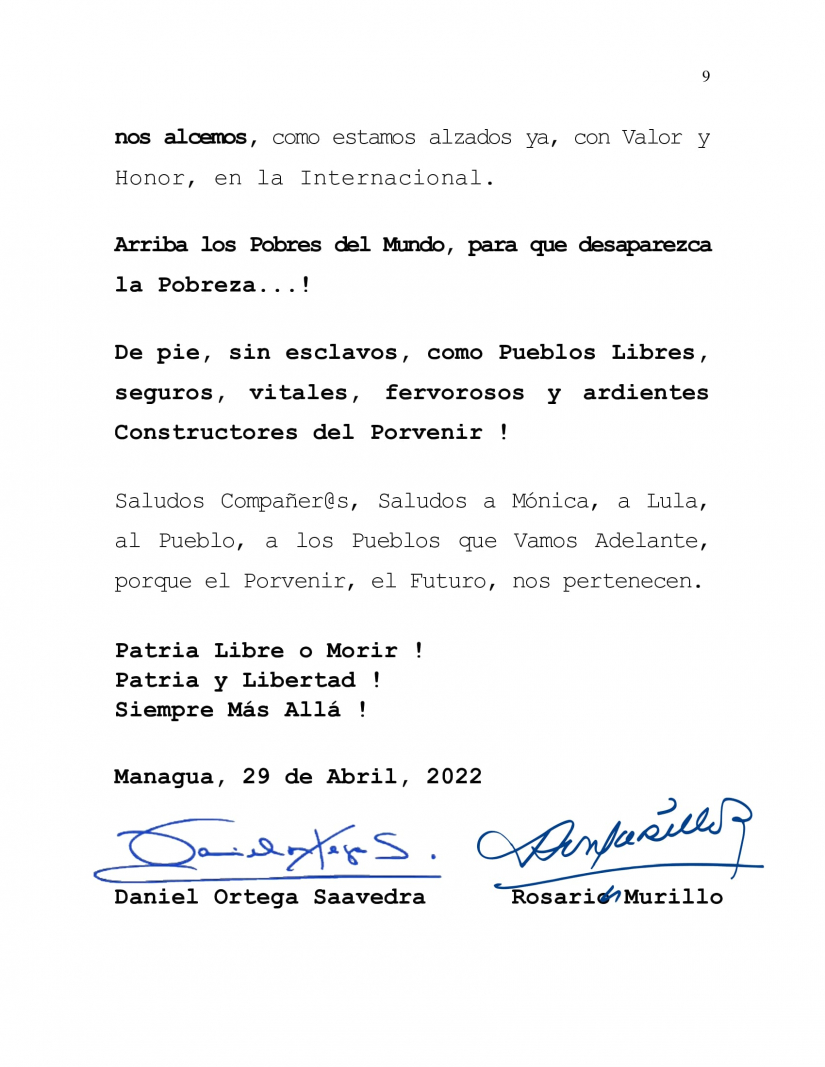 saludo