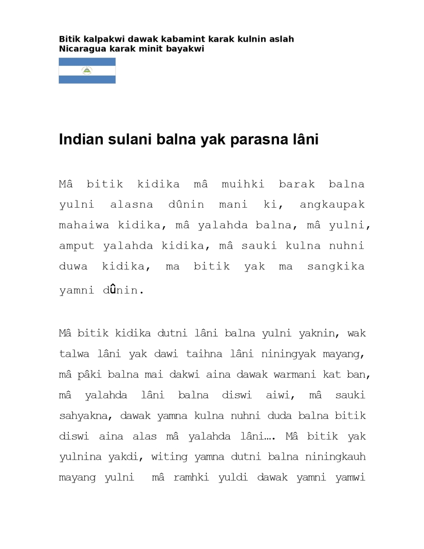 mensaje