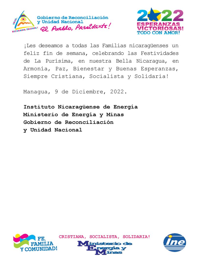 COMUNICADO