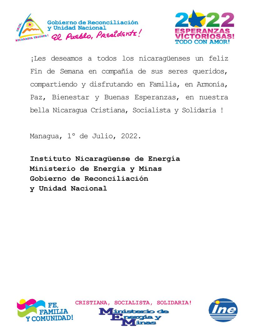 COMUNICADO