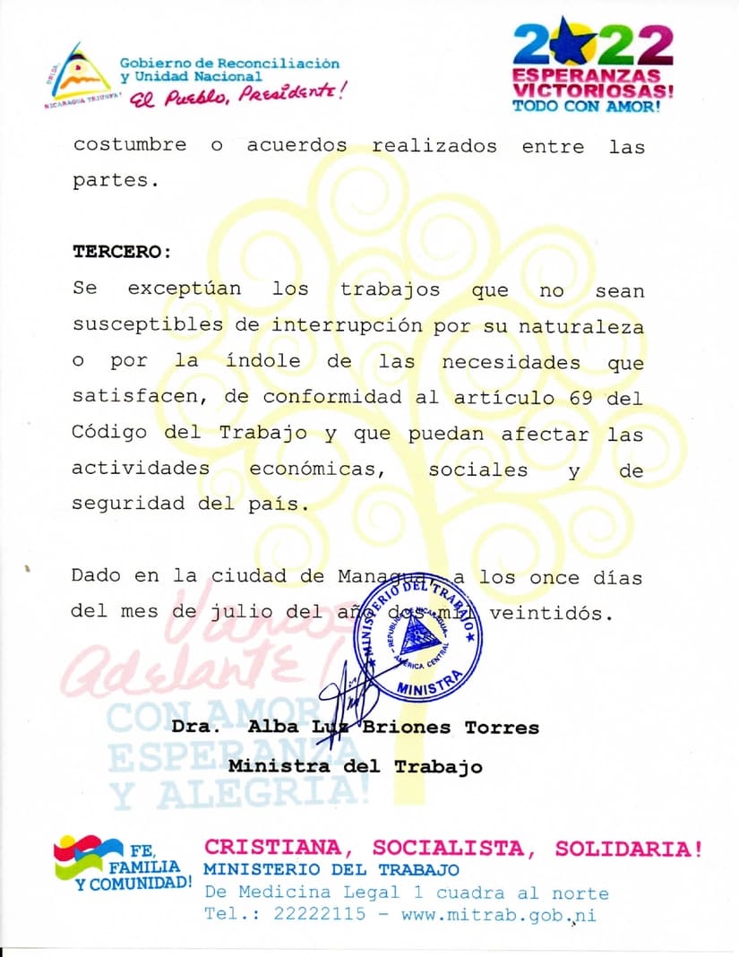 comunicado