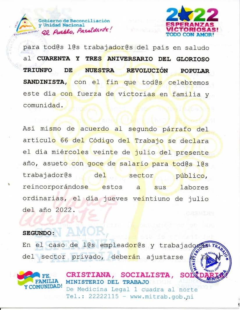comunicado