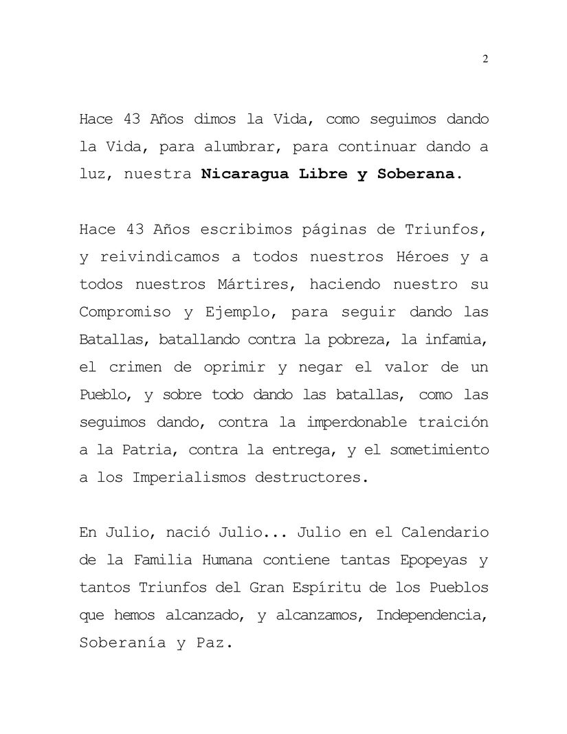 MENSAJE