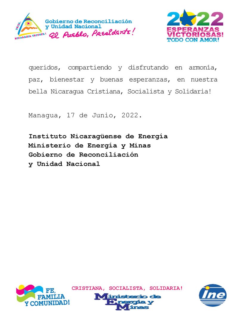 COMUNICADO