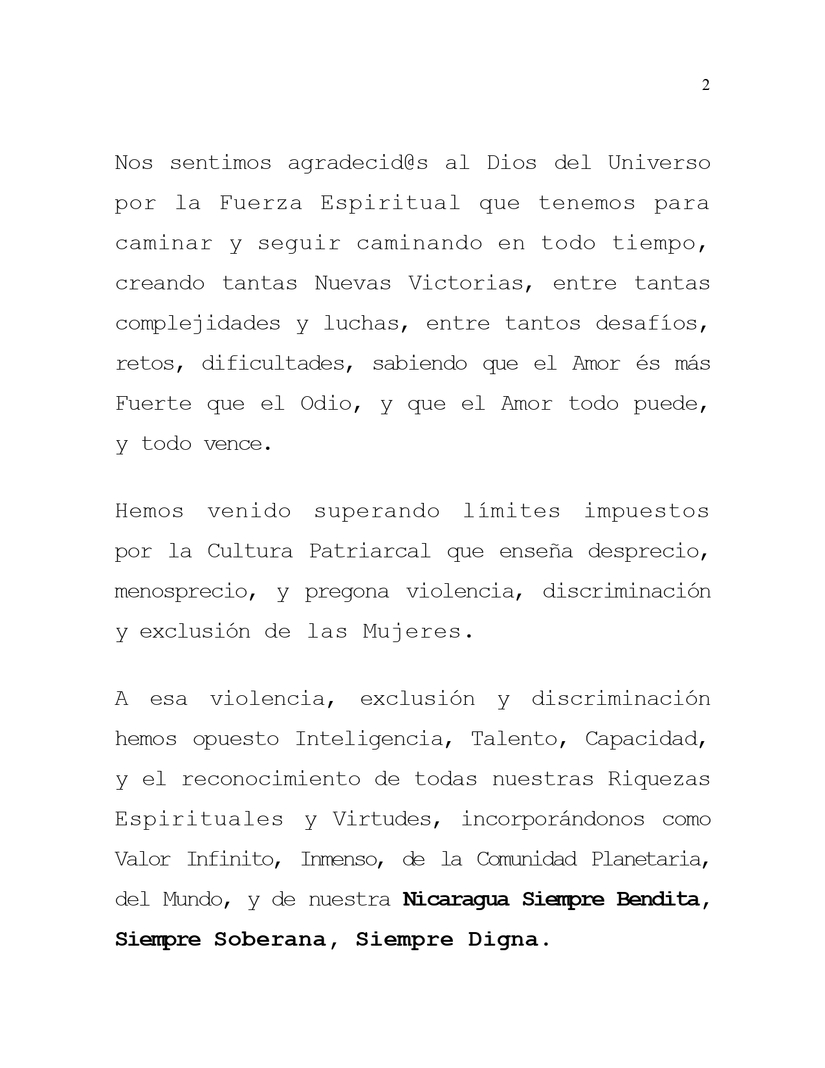 mensaje