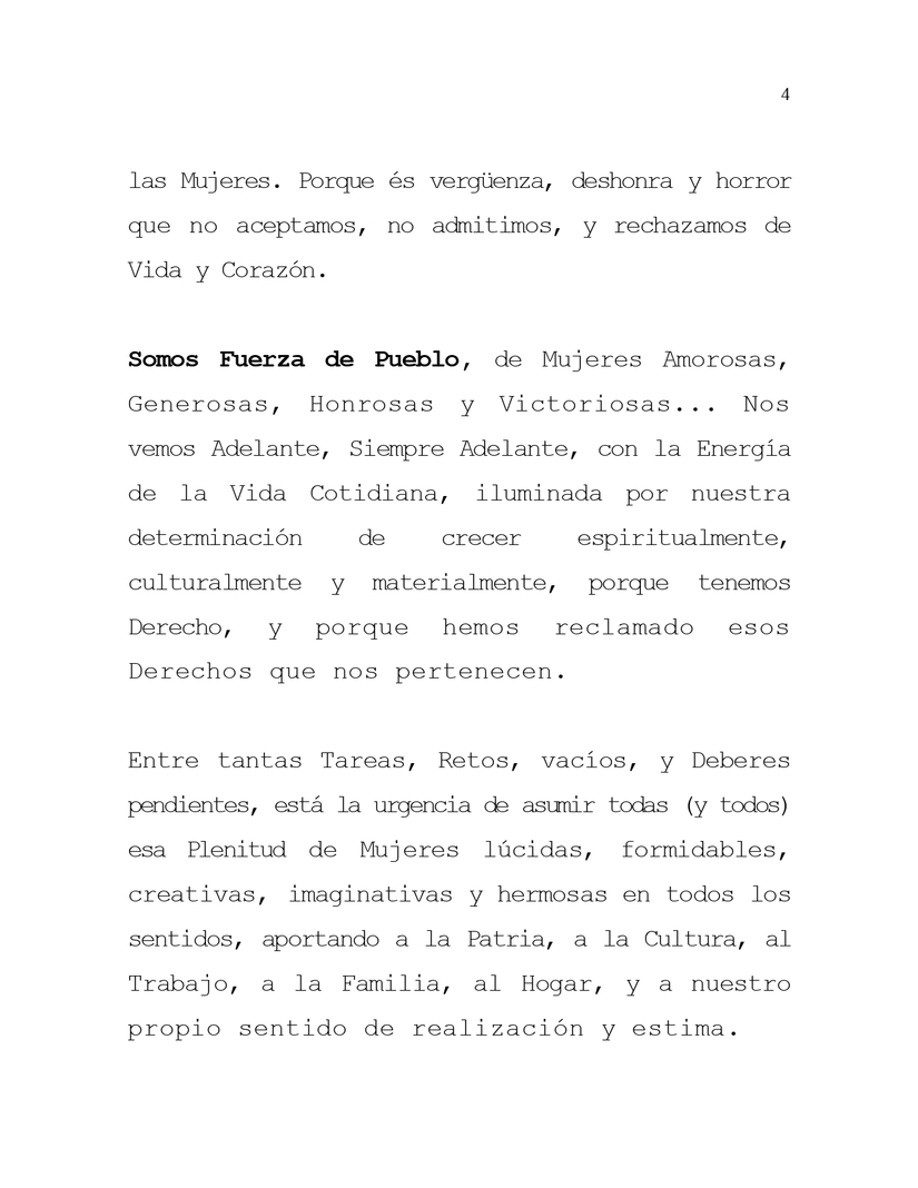 mensaje