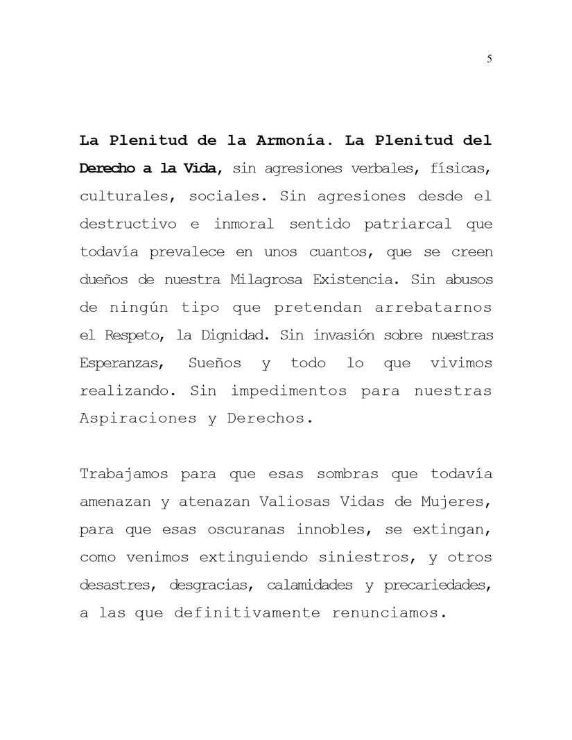 mensaje