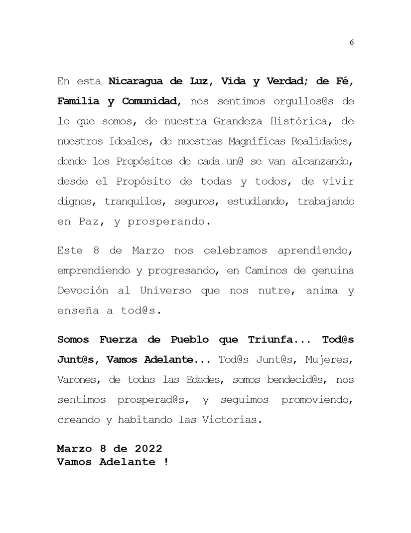 mensaje