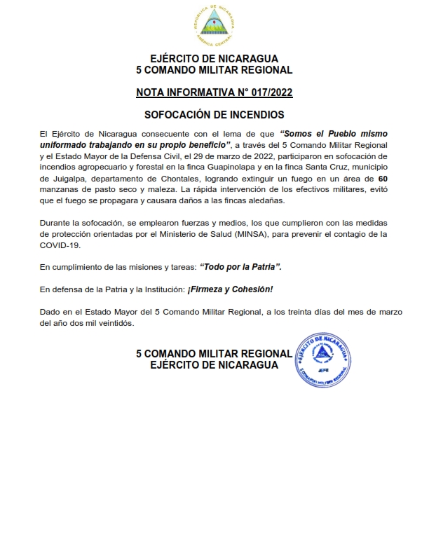 INCENDIO