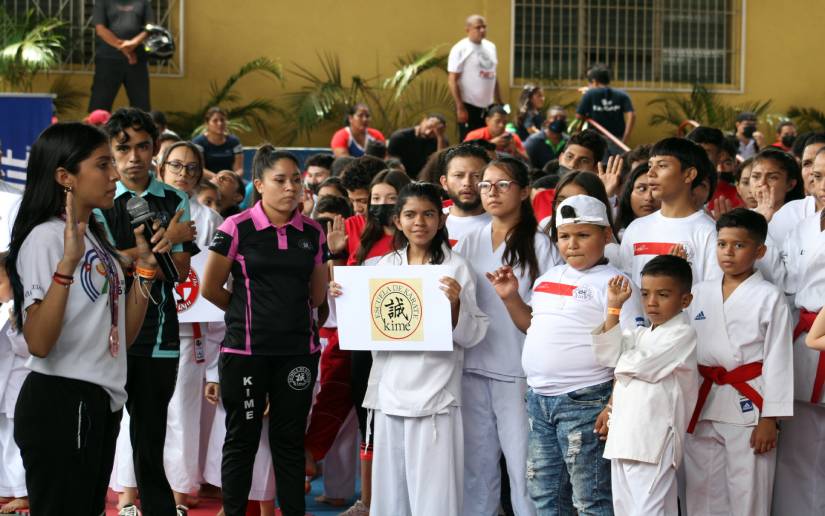 Realizan Campeonato Nacional de Karate Do en el municipio de Ciudad Sandino