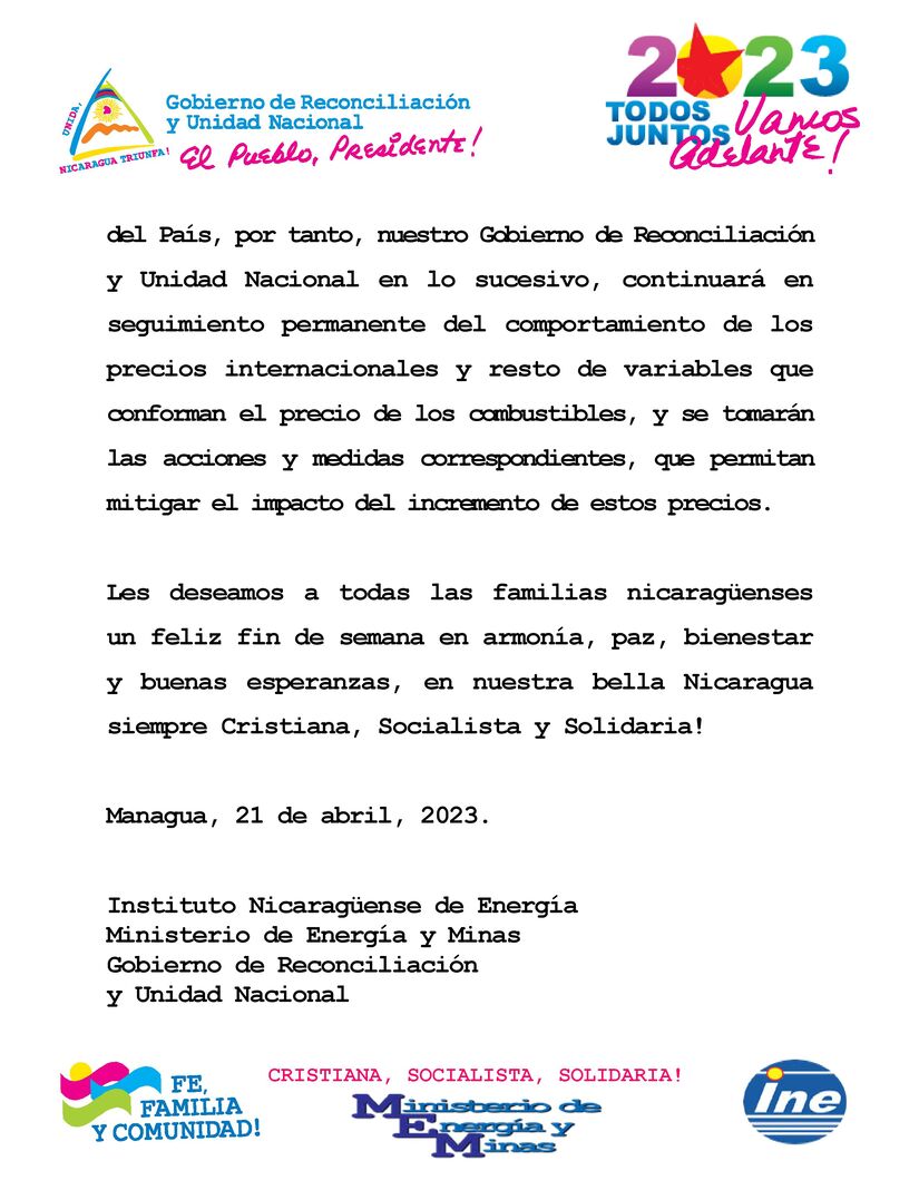 COMUNICADO