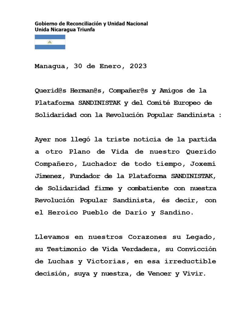 mensaje